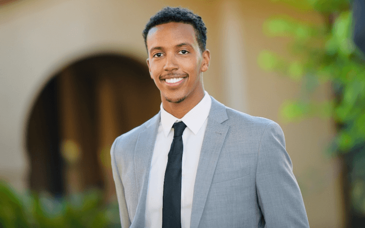 Simon Isaac (pictured) leveraged the transferable skills he gained at UC Riverside to land a business analyst role at Pacific Life
