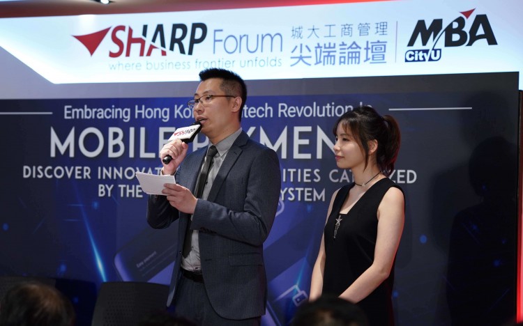 Vincent Chow networked with top Hong Kong businesspeople while planning his SHARP Forum event