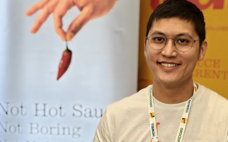Matthew Tong, of startup Tocha Foods and graduate of an MBA in Canada