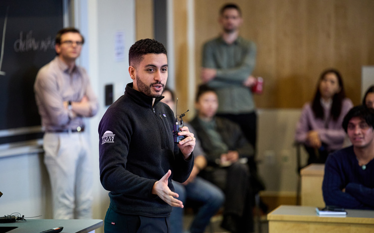 Students at MIT Sloan School of Management learn within an ecosystem focused on innovation and entrepreneurship