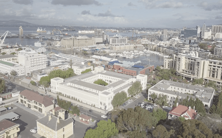 University of Cape Town's Graduate School of Business is based in an old colonial prison and benefits from a waterfront location