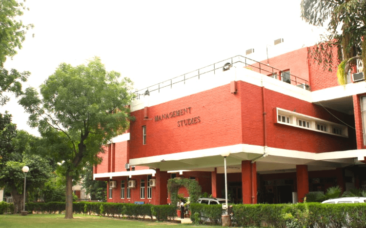 The highest ROI from an MBA in India is found at the (pictured) Faculty of Management, University of Delhi