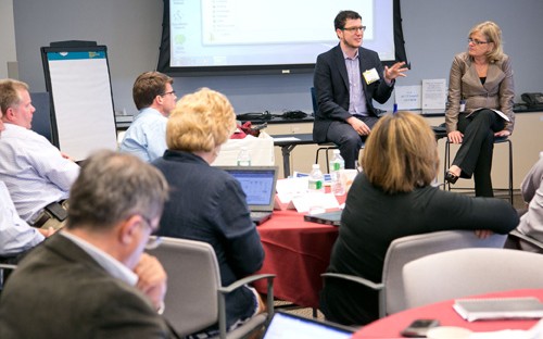 Silicon Valley's Eric Ries and General Electric's Viv Goldstein lead a 
