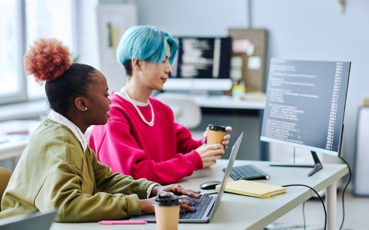 Opinions about Gen Z professionals are changing, according to a newly released survey. ©SeventyFour / Canva Pro