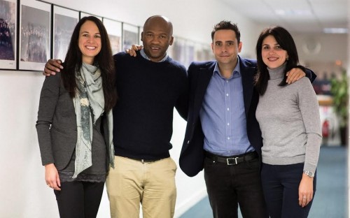 Sibylle, Bulungisa and Hugo (left to right) are MBA students at IUM