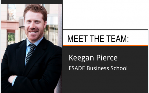 Keegan Pierce, MBA, is the Associate Director of Admissions at ESADE