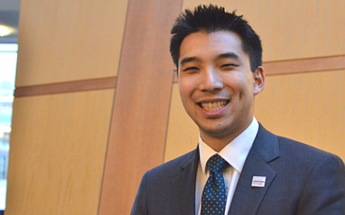 MBA Eric Yang is hoping to launch a consulting career