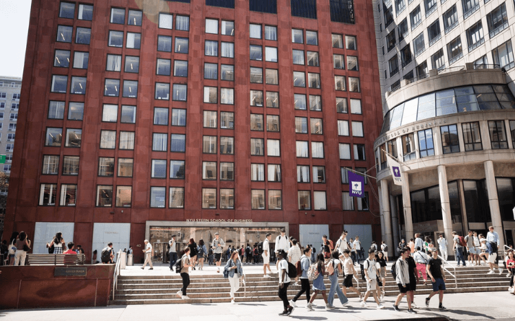 NYU Stern School of Business is one of the top business schools in the US ©NYU Stern/FB