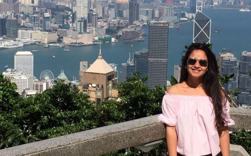 Pranavi moved from India to pursue an MBA at the University of Hong Kong