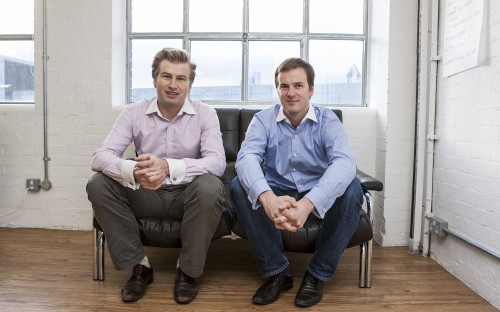 INSEAD MBA graduate Taavet Hinrikus, right, and co-founder Kristo Kaarmann