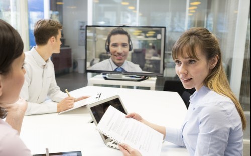 (Shutterstock.com) Can MBAs use Skype to build their business?