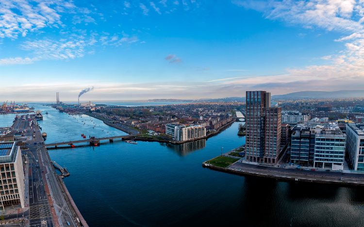 From global tech giants like Google and Meta to a vibrant startup scene, Dublin's Silicon Docks are booming with tech firms ©Peter Krocka via iStock