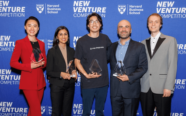 Winners and runners up of Harvard Business School's 2024 New Venture Competition ©HBS / Facebook