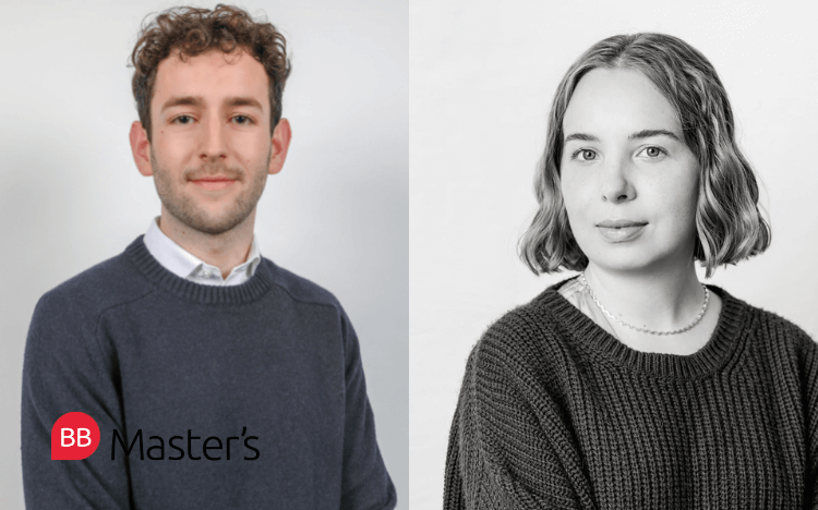 Noé and Arianna, current ESCP MiM students have gained international exposure and ample career opportunities during their studies © Arianna's photo: Peter Adamik