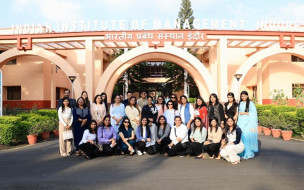 Consultancy roles lead in student placements, while recruitment in the finance sector falls ©IIM Indore/Facebook