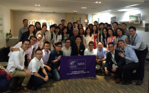 All Smiles: The Chinese University of Hong Kong's MBA cohort