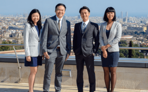 ©HKUST - Takashi (second from right) saw how business and technology come together on his MBA at HKUST in Hong Kong