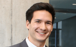 Stéphane Larin helped organize an MBA case competition at John Molson School of Business