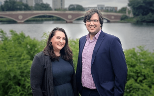 Nicole Black and Mischa Jurkiewicz launched Beacon Biomimetics after meeting at Harvard