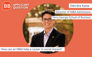Applicant Question | How can you use your MBA to drive change and land a job with social impact?