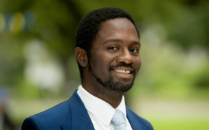 Adolphus Bassey chose UBC Sauder for its commitment to sustainability and impact ©Adolphus Bassey 
