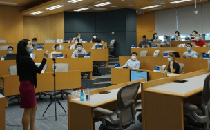 Most teaching at the University of Hong Kong still takes place on-campus through a hybrid approach | HKU Business School FB 