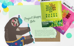 via Facebook - Anthea Kolitsas' startup, Project Happy Note, helps people connect through personalized gifts and cards