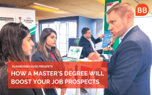 During a master's degree, you'll get introductions to employers and support through job applications (Credit: EDHEC Master's Facebook)