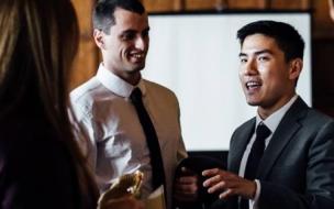 Josh (right) wants to explore impact investing during his Chicago Booth MBA