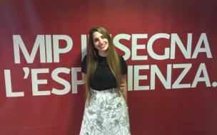 Carla Buda is a current full-time MBA student at Italy's MIP Politecnico di Milano