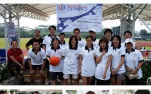 Anyone for Dodgeball? Nanyang's Corporate Social Responsibility and Women in Business Clubs organized the MBA Olympics