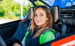 Rebecca Busi competed in the Dakar Rally, the world's most extreme motorsport race, alongside studying a Master in Business ©Rebecca Busi