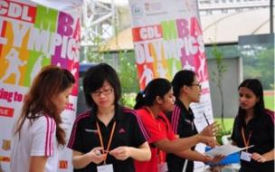 The Inaugural MBA Singapore Olympics raised money for the Cambodia Trust, which helps disabled people in the developing world