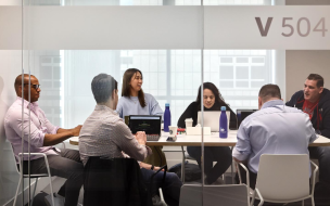 At IE Business School, students are encouraged during certain tasks and projects to use AI to enhance their learning ©IE Business School/Facebook