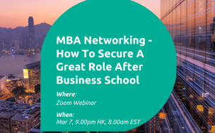 Find out how to network your way to success in our exclusive webinar with CUHK Business School