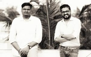 Mukesh and Jaidev (L to R) graduated with MBAs from Aston Business School in 2014