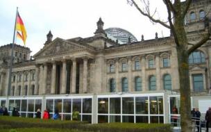 Reichstag, where the event dinner was held