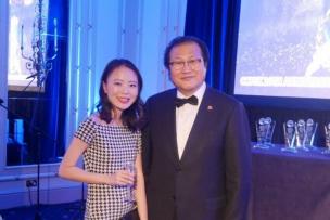 Jing Shang was invited to network with Chinese investors in London thanks to Aston Business School