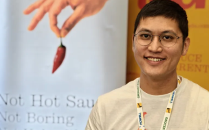 Matthew Tong, of startup Tocha Foods and graduate of an MBA in Canada