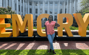 Saran Kaba leveraged her MBA at Emory University's Goizueta Business School to secure an internship with Morgan Stanley