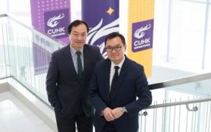 Co-directors of the new CUHK Masters in Management, Shige Makino (left) and John Lai (right)