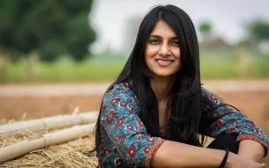 Saumya is a social entrepreneur helping farmers in India tackle the effects of climate change ©Saumya 