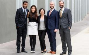 Michael (second from right) is an MBA student at ESADE Business School in Barcelona