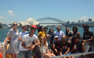 The competition was hosted by the business school AGSM in Sydney