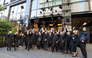 GLOBIS Graduate School of Management MBA graduation in Tokyo @Facebook/GLOBIS