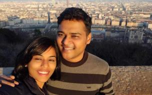 Karthik and his wife Vidya made a promise not to let their marriage stall their careers