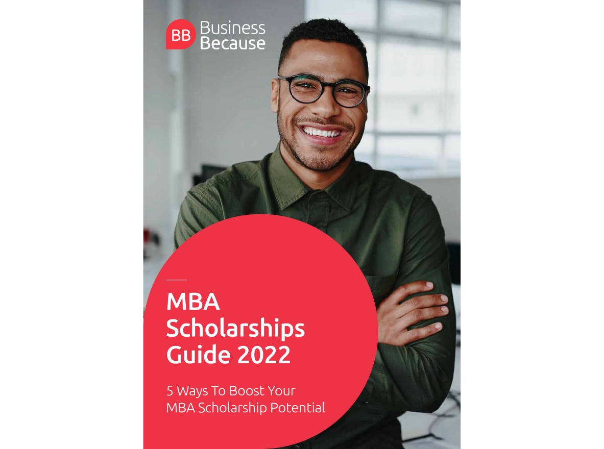 BusinessBecause MBA Scholarships Guide 2022 guide picture