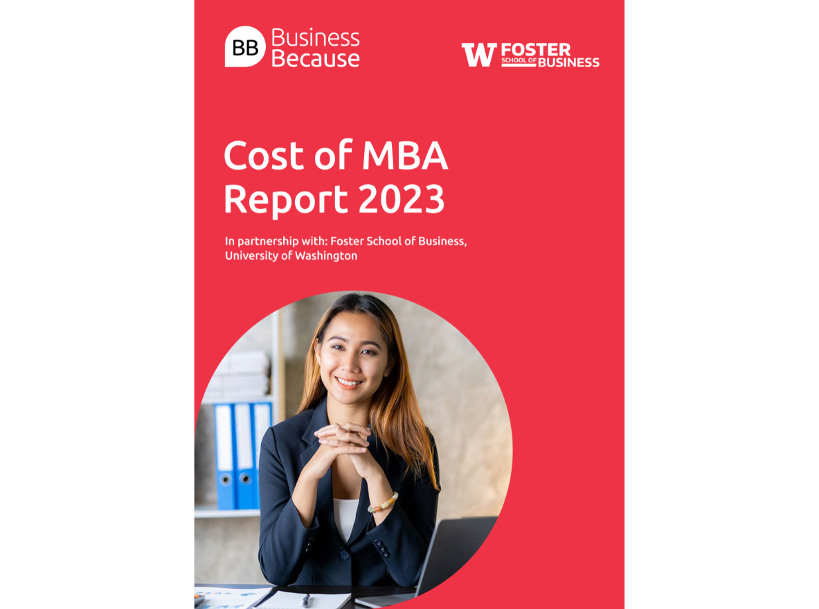 Cost of MBA Report 2023 guide picture