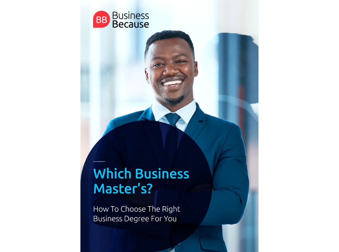 Which Business Master's? guide picture
